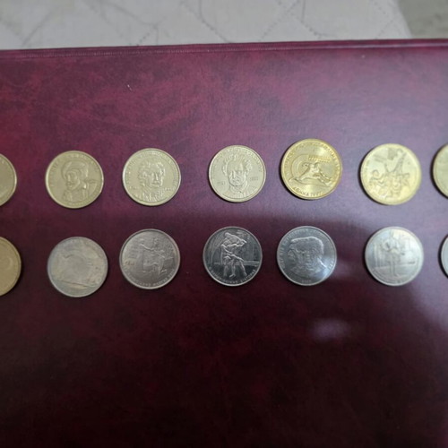 14 Greek commemorative coins 1974-2000