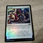 Magic the Gathering Thwip! foil card