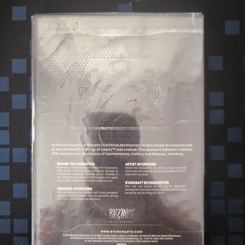 Starcraft 2 Wings Of Liberty Collector's Edition PC game like new