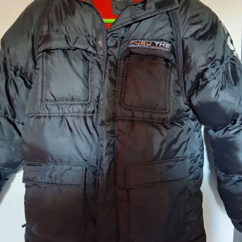 Fubu men's jacket used, size L, black with inner lining