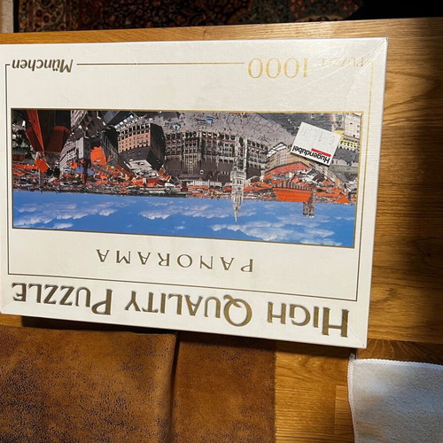 Puzzle Munich panorama new, 1000 pieces
