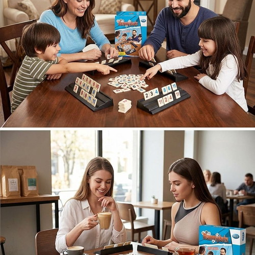 Rummybrix strategy board game, new