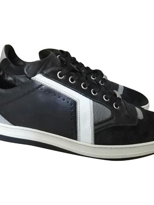 Παπούτσια Dior Homme μεταχειρισμένα, μαύρο δέρμα και σουέτ, μέγεθος 42