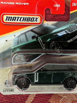 Matchbox 2024 Range Rover PHEV new, green