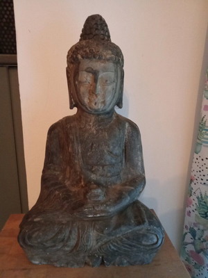 Buddha like new, 17 kg weight, 45 cm height