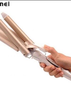 Kemei KM-1010 Rose Gold Ψαλίδι Μαλλιών 22mm 45W νέο