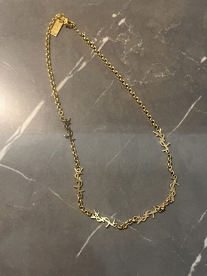 Steel necklace new, beautiful