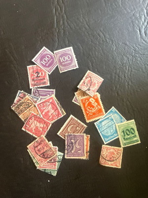 German Stamp Collection new, Deutsches Reich and Reichspost