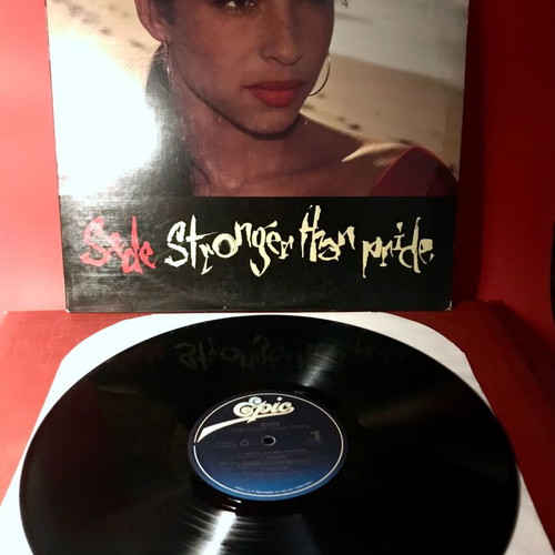 Sade Stronger Than Pride LP 1988 used, Epic US Carrollton pressing