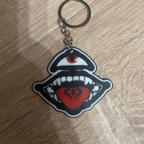 Jujutsu Kaisen Sukuna Keychain new, multicolored