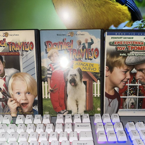 Dennis the Menace trilogy DVD used with Greek subtitles, comedy