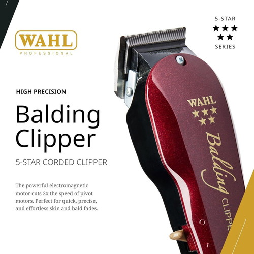 Wahl 5 Star Balding Clipper V5000 like new, zero overlap