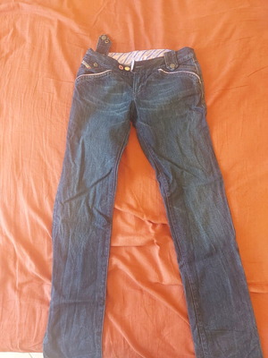 Diesel jean pants for girl like new, size 12, blue