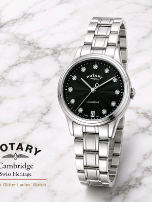 Rotary Cambridge women's watch with sapphire crystal