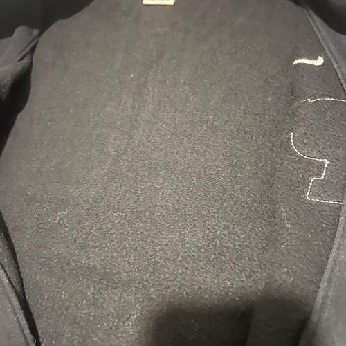 Nike Hoodie Athletic Dept size XXL like new, black athletic zip-up sweatshirt