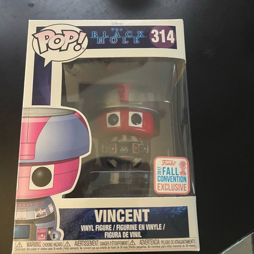Funko Pop The Black Hole 314 Vincent 2017 closed in excellent condition