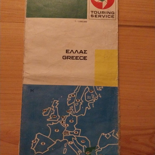 Greece map BP used