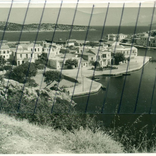 Old photo Crete - Agios Nikolaos used, Voula Papaioannou