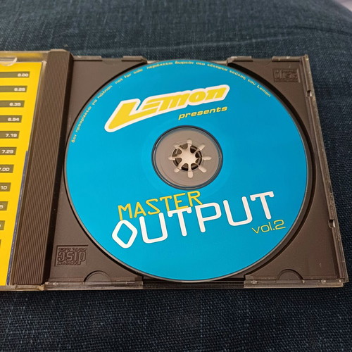 Master Output Vol.2 CD new, electronic music compilation