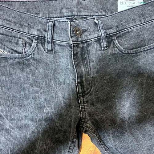 Diesel Jean retro 90s women's pants w26 L34 like new, gray