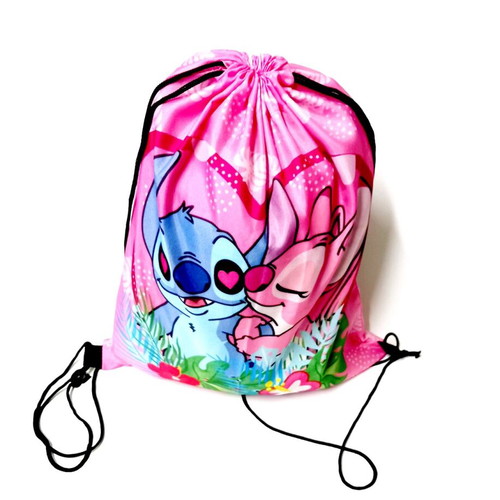 Disney Stitch Set of 2 Kids Backpacks and 2 Pencil Cases like new