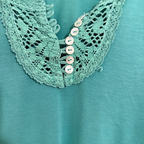 Paul&Joe Women's Green Blouse S used, cotton