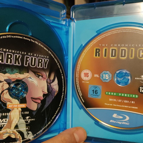 Riddick Collection Blu-Ray with Greek subtitles