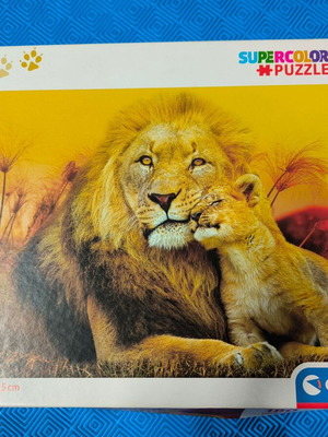 Clementoni Supercolor Puzzle 180 Pieces Unexpected Hug like new