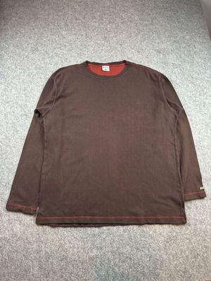 Columbia Brown Men's Long-Sleeve Shirt Used Size L