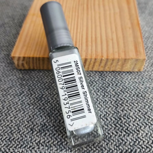 2MAD Nail Art Polish Silver Shimmer 8 ml new