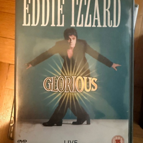 Eddie Izzard Glorious Live DVD like new