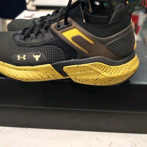 Under Armour X Project Rock Black Adam Edition Shoes New Size 43