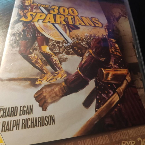 DVD The 300 Spartans used, action movie with Richard Egan