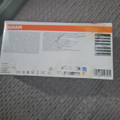 Osram LED light bulbs pack of 4, new, E27 base, warm white