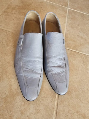 Men's casual shoes size 43 gray like new