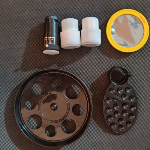 BRESSER Solarix 76/350 telescope used with solar filter