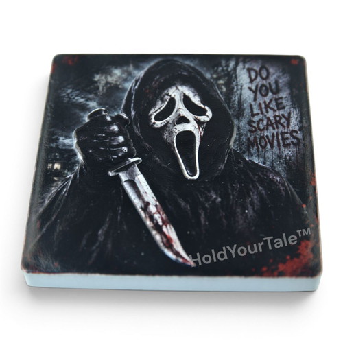 Scream Ghostface Ceramic Fridge Magnet 57×57 mm new