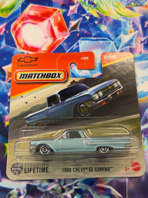 1960 Chevy El Camino Matchbox new, sealed