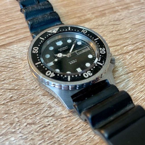 Orient Vintage Professional Diver 42mm used, black