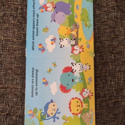 Fisher-Price Learning to Count book new, English, ages 24+ months