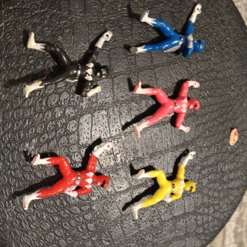 Mighty Morphin Power Rangers figures, Bandai 1990