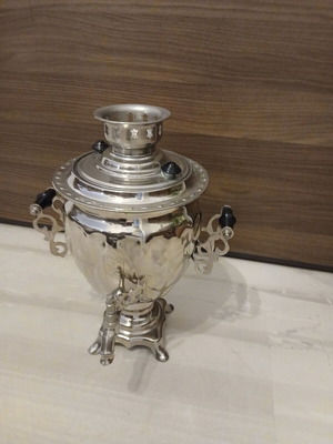 Σαμοβάρι ηλεκτρικό σαν καινούργιο από Ρωσία, ύψος 37 εκατοστά