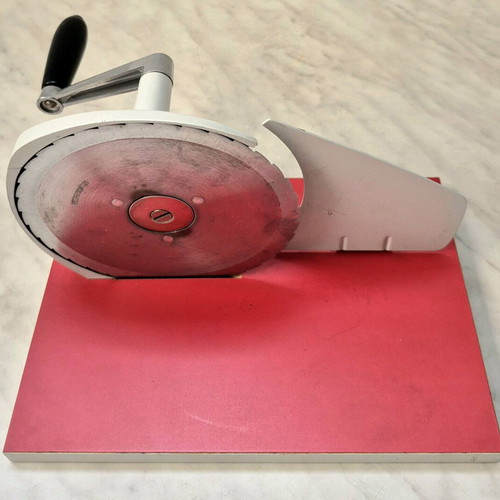 Jupiter manual food slicer used, 1960s/70s