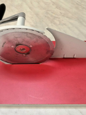 Jupiter manual food slicer used, 1960s/70s