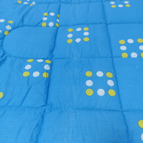 Double quilt new, cotton fabric with baked wadding two-sided