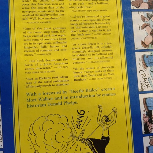 Popeye Vol. 2: "Well Blow Me Down!" hardcover like new, Fantagraphics