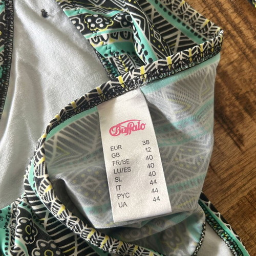 Buffalo printed push-up bikini set, size 38