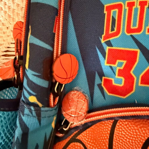 Must Team Slam Dunk School Backpack with Bottle Holder new