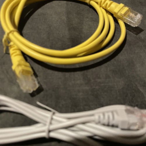 Cables like new, unused