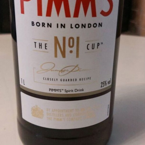 Pimm's No. 1 Cup sealed classic British spirit drink 1L